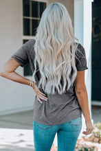 Load image into Gallery viewer, NASHVILLE TENNESSEE Cuffed Round-Neck Tee
