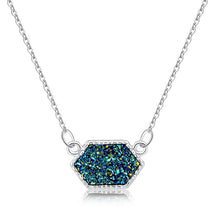 Load image into Gallery viewer, Druzy Necklace Gold Plated
