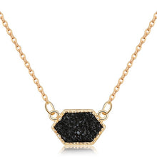 Load image into Gallery viewer, Druzy Necklace Gold Plated
