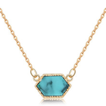 Load image into Gallery viewer, Druzy Necklace Gold Plated
